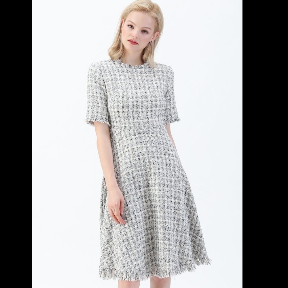 Chicwish Tweed Dress
